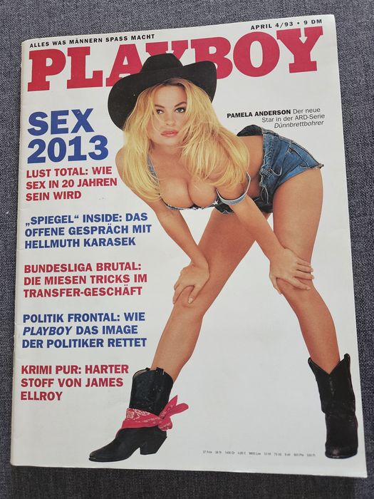 Playboy  Niemiecki z Pamela Anderson  rok 1993 !!!