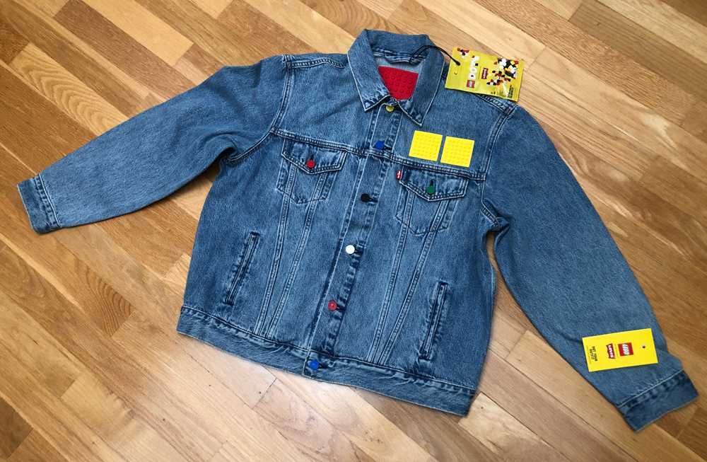 Lego® & Levi's® Blusão Ganga NOVO com Dots - RARO