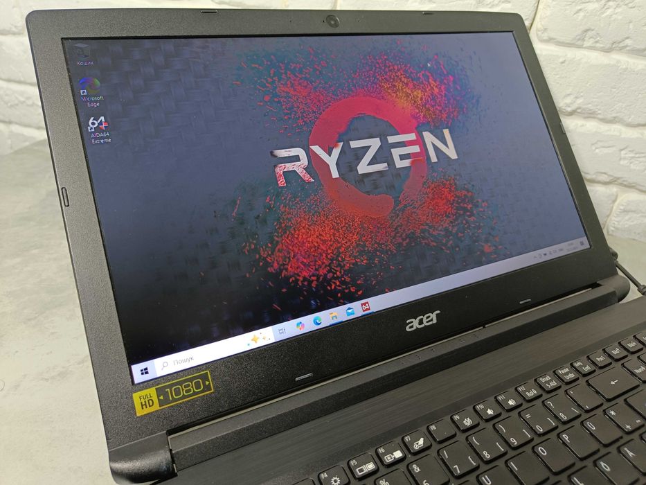 ІГРОВИЙ Ноут 15.6 ACER A315-41 Ryzen 5 2500U VEGA 8 DDR4 8GB SSD 256GB