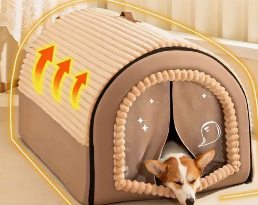 Całoroczny domek dla kota i psa