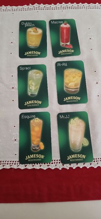 Cartas Jameson- Irish Whiskey