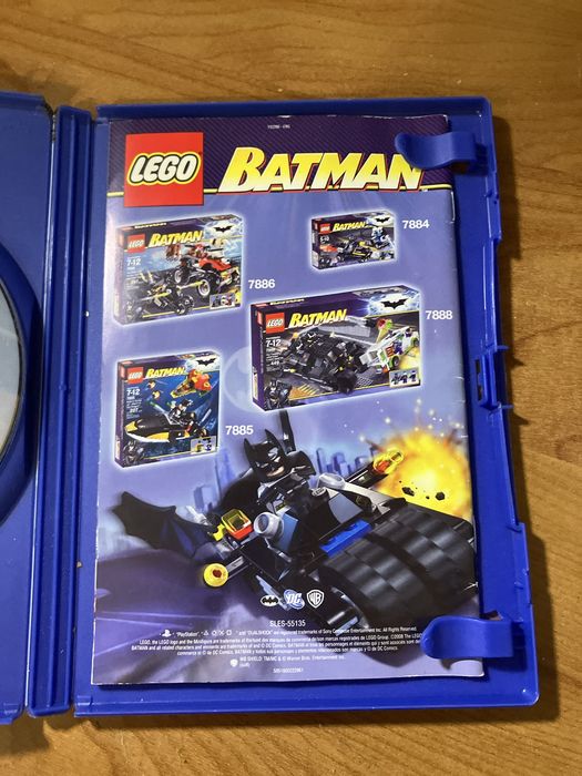 Gra na PlayStation2: Lego Batman,płyta,pudełko,instrukcja,stan dobry