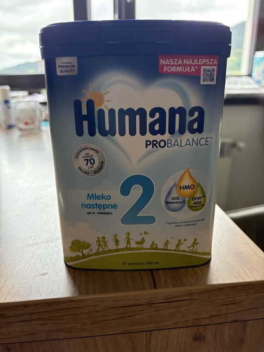 Mleko Humana 2 - mleko nastepne 750 g