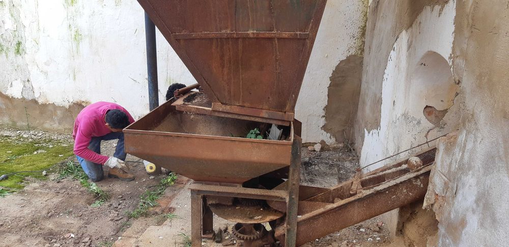 Tegão Metálico para Azeitona e Cereias