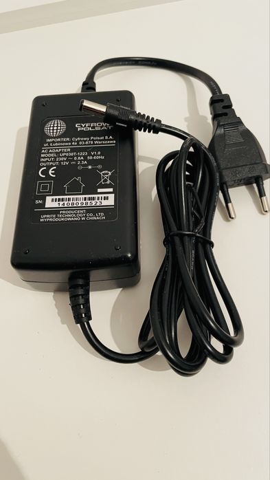 Zasilacz do dekodera Cyfrowy Polsat 2,3 A