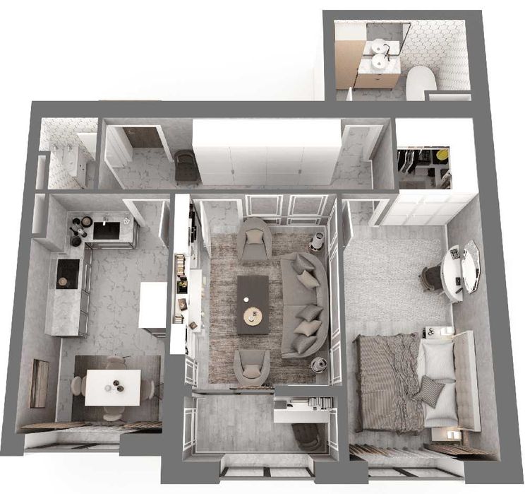 2-х кімнатна квартира біля м.Одеса