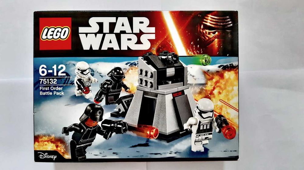 Lego Star Wars The Force Awakens 75132 First Order Battle Pack selado