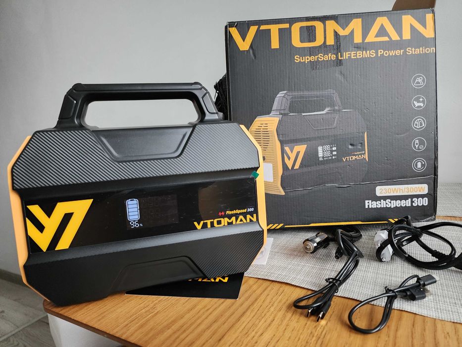 VTOMAN FlashSpeed 300 300W, 230Wh LiFePO4 US Нова УПС