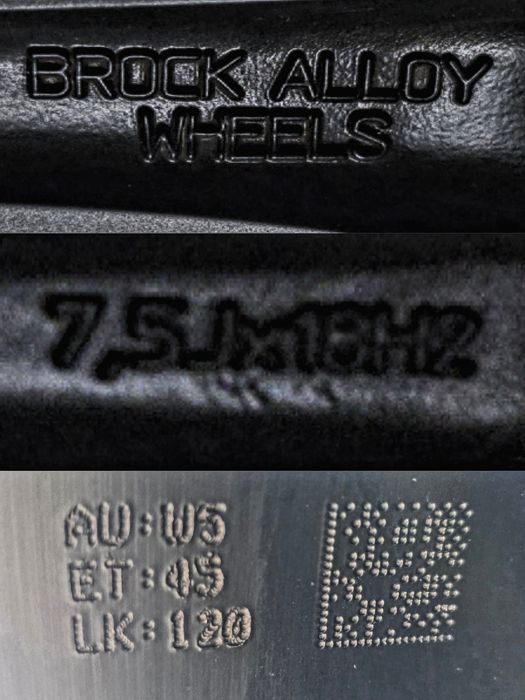 R18 5x120 | Original | Germany | BMW/Volkswagen/Honda/Acura/Chevrolet/Land Rover | Комплект/4шт | Преміум диски | Рідна фарба, ідеальний стан