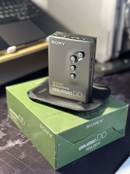 Sony Walkman WM-DD11 Disc Drive – Made in Japan – po serwisie – pełny zestaw kolekcjonerski