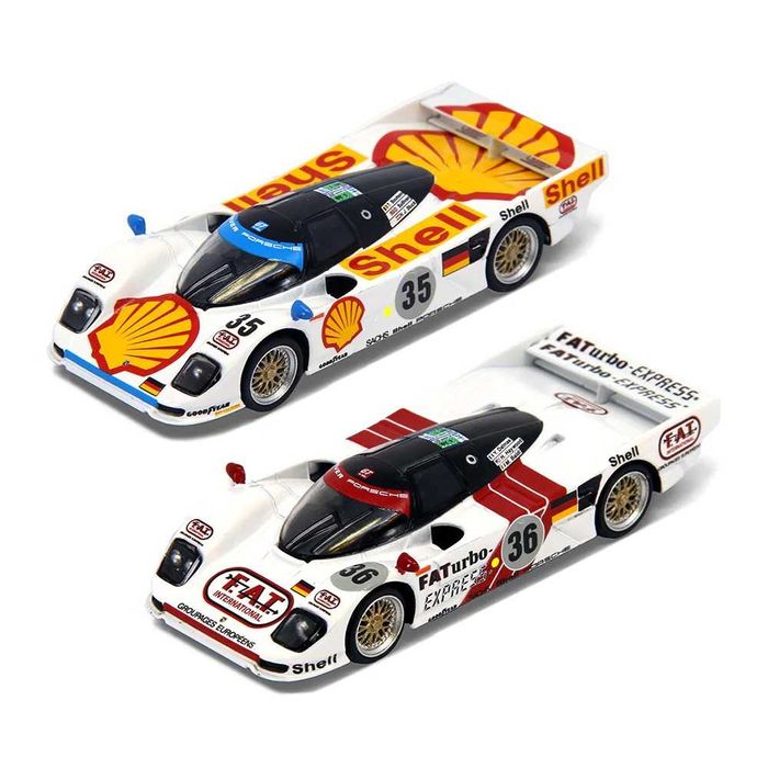 Tiny Toys - Combo: 2x Dauer Porsche 24h Le Mans 1994 - 1/64