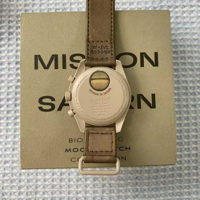 Omega x Swatch Mission Saturn SO33T100 - Last Minute -40%