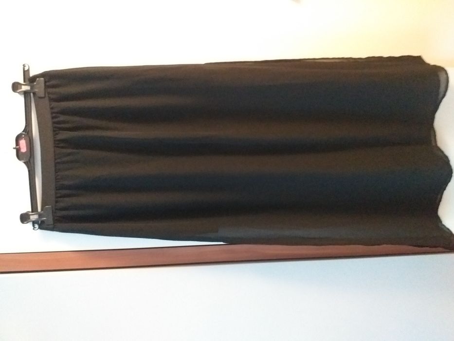 Czarna Spódnica Maxi, rozm 36, H&M