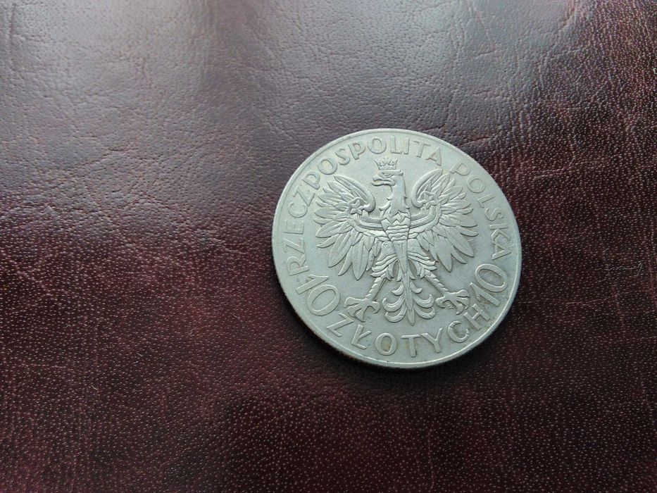 10 zł Traugutt 1933 rok srebro oryginał