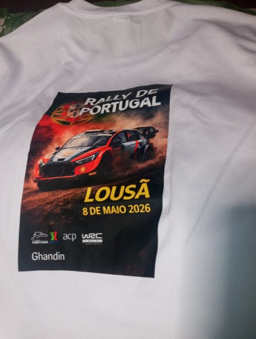 T-shirt rally Portugal 2026