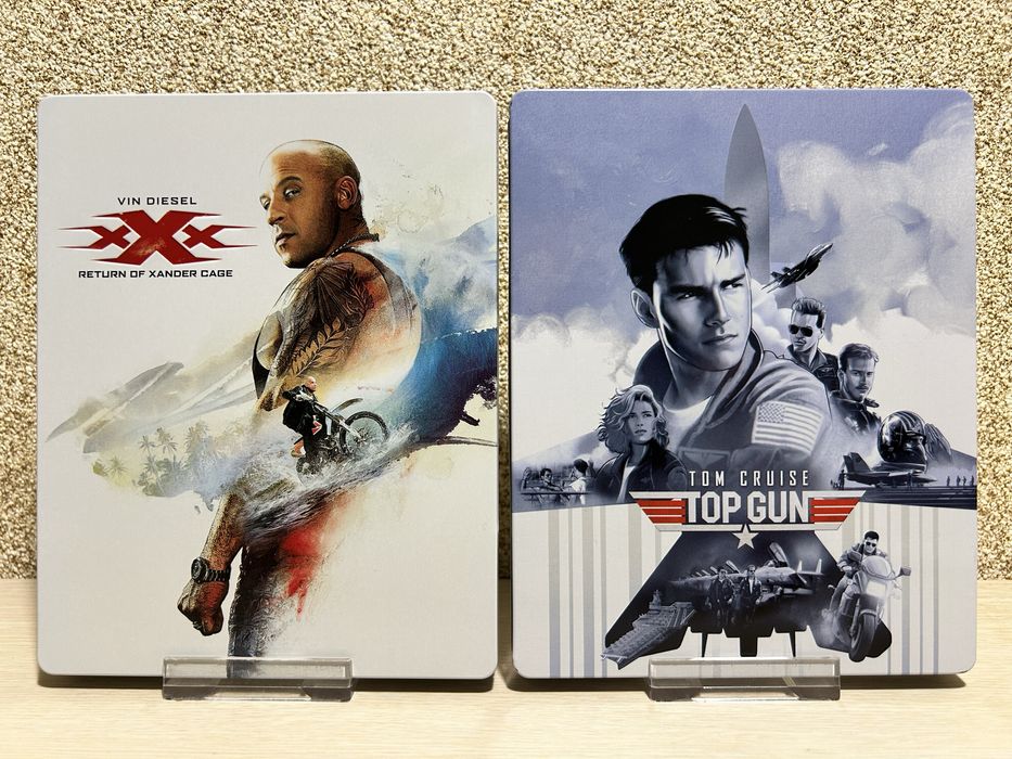 Steelbook Blu-ray Кикбоксер/Трудная мишень/Рэмбо/Паркер/Чикаго/ Рэмбо