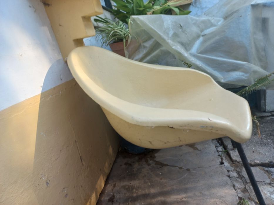 Cadeirões em ferro jardim