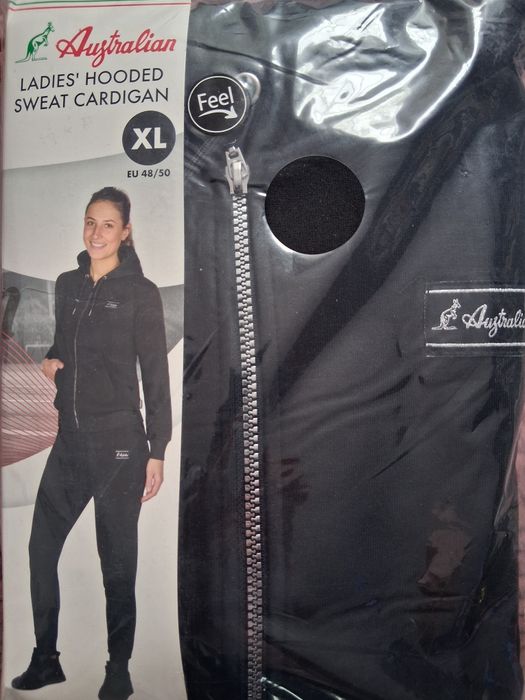 Czarna nowa bluza XL