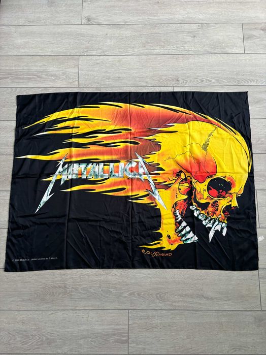 Metallica Metal Band Vintage Rare Retro Металіка Бандана Баф Вінтаж