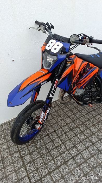KTM 125 EXC 4KW carta 16 anos