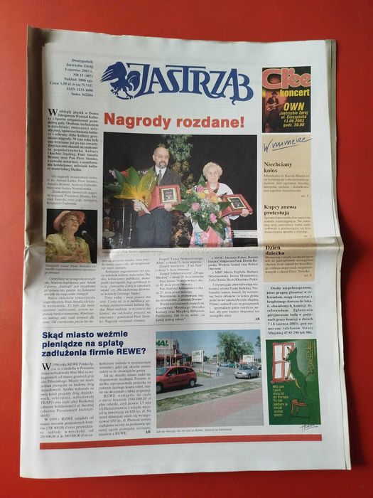Jastrząb, dwutygodnik, nr 15, 5 czerwca 2003