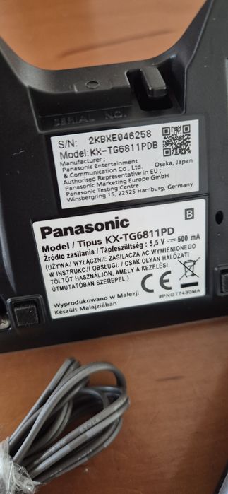 Telefon Panasonic  KX-TG6811PDB