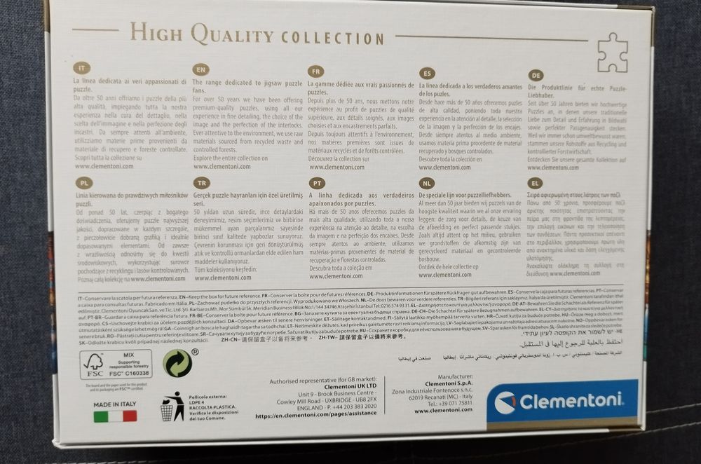 Puzzle 1000 elementów