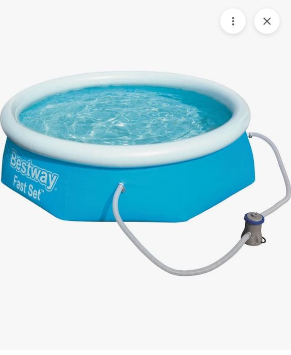 Piscina Insuflável APO Fast Set 2300L + Bomba de Filtro (244 x 66 cm) - BESTWAY