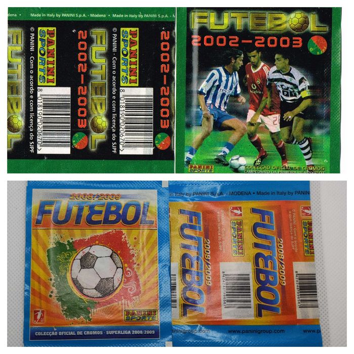 Saquetas Liga Portuguesa Panini desde 1991