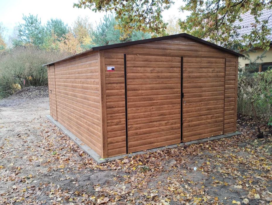 garaż 4x5, 5x6, 6x5, blaszaki drewnopodobne, hale, profil zamknięty