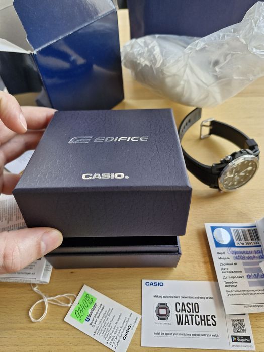 НОВИЙ Годинник Casio Edifice ECB