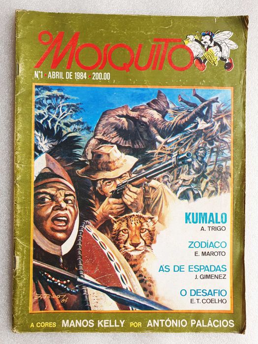 Antigos Livros BD ~ "O MOSQUITO" ~ Vários números disponíveis.