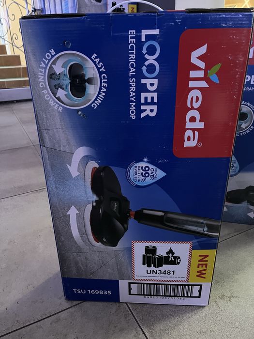 РОЗПРОДАЖ!!!Бездротова електрична швабра Vileda Looper TSU 450
