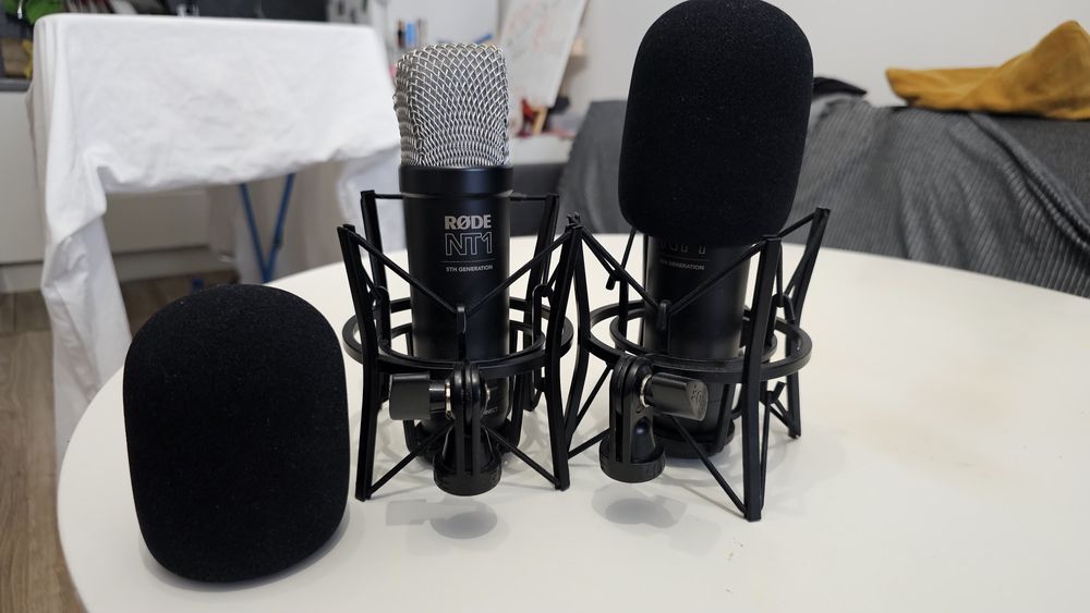 RODE NT1 5th Generation – jak nowy + statyw (możliwa sprzedaż osobno)