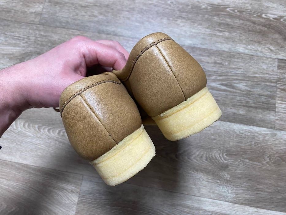 Черевики Clarks Wallabee Brown Leather 40-41