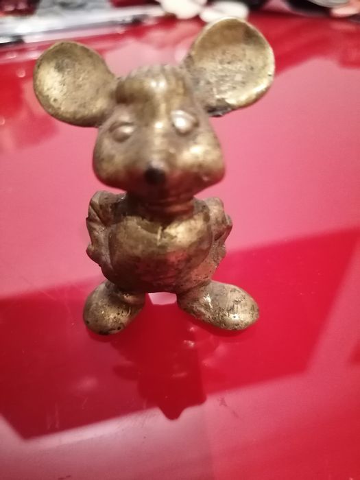 Boneco topo gigio em latao