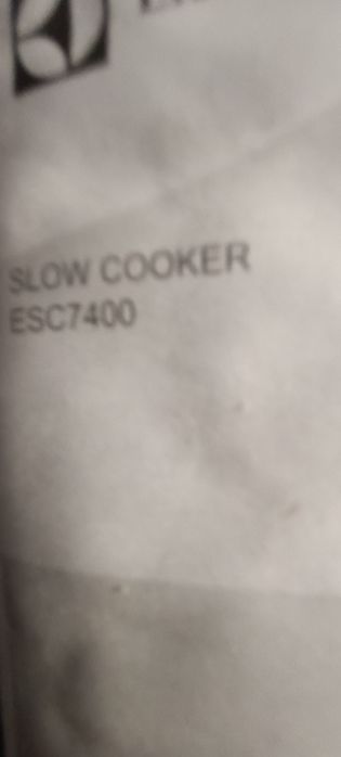 Slow Cooler Electrolux