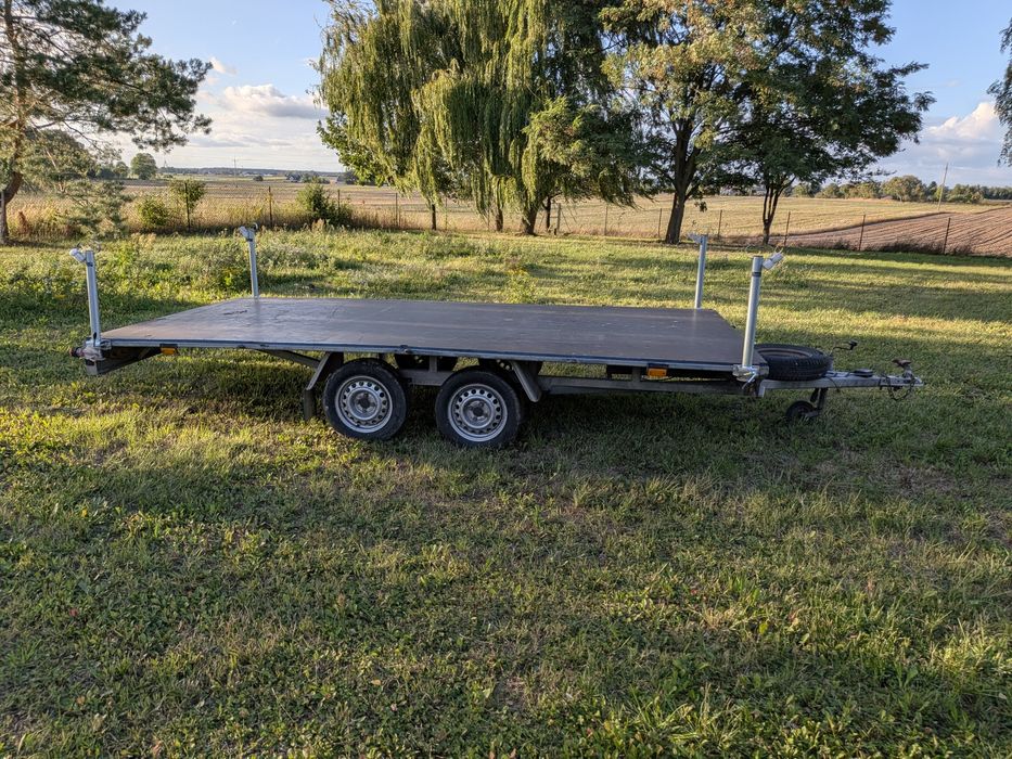 PRZYCZEPA  Platforma Sauna mobilna