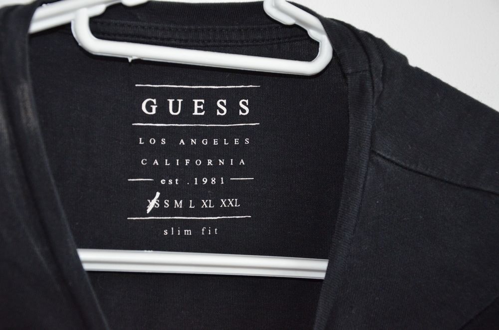 t-shirt Guess r. XS czarna