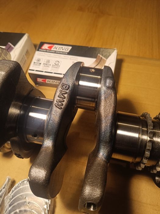 Wał Korbowy BMW B58B30A + Panewki Ideał Nowe