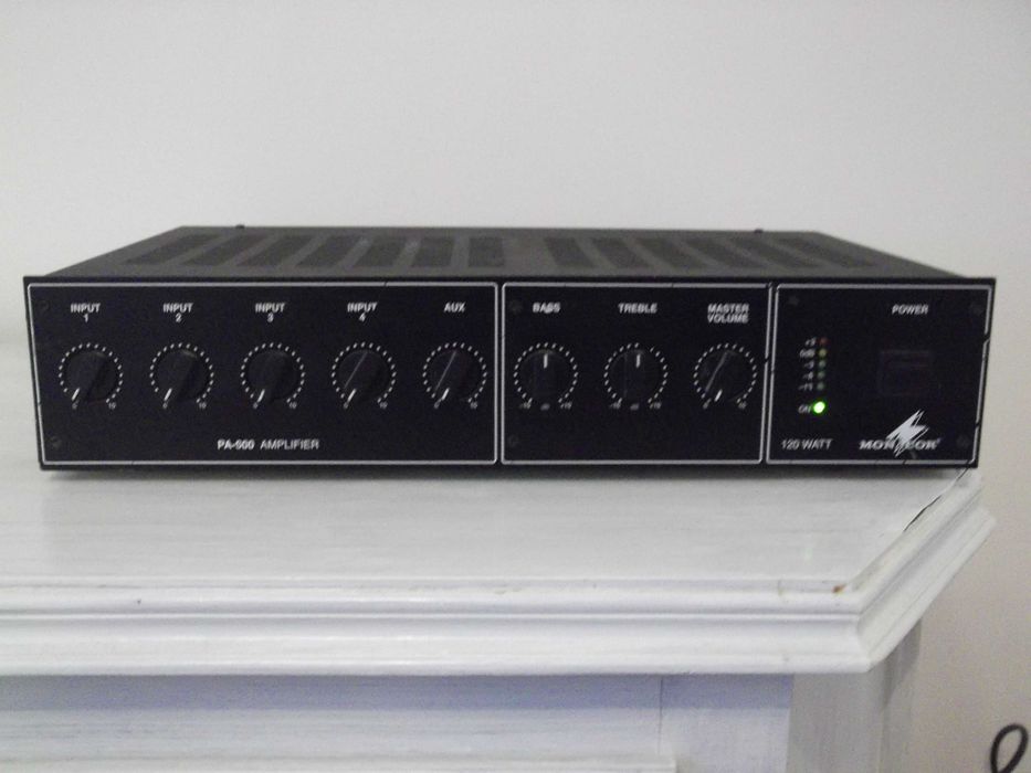 Wzmacniacz Monacor PA 900, Inter M PA935
