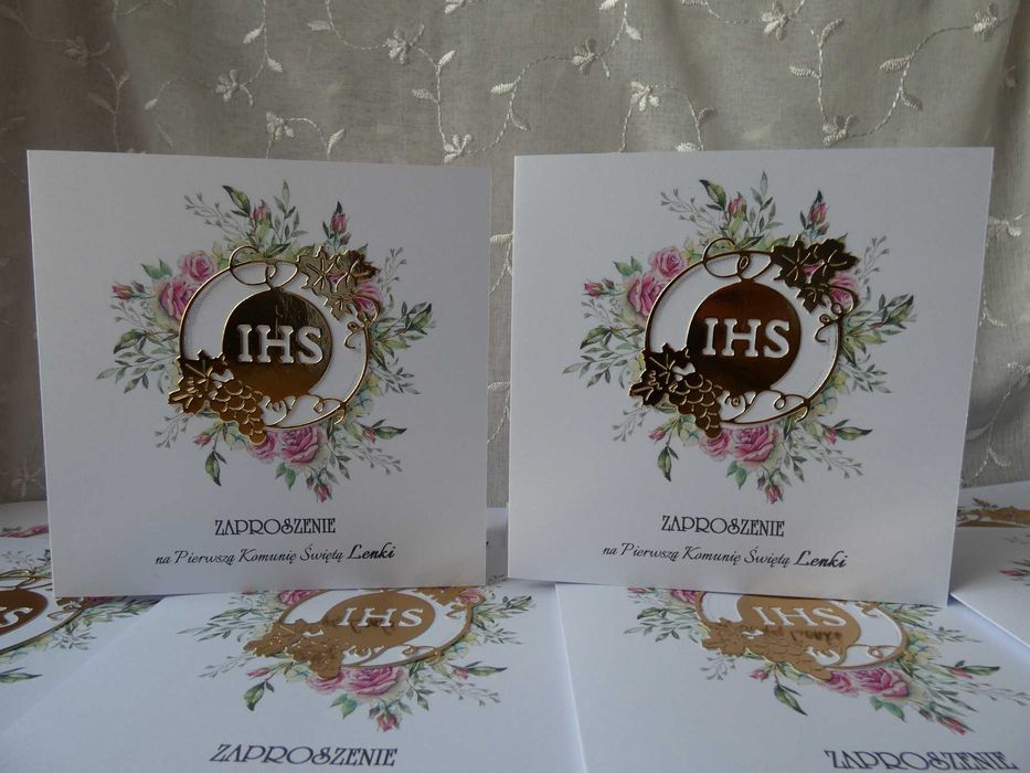 zaproszenia na komunię św