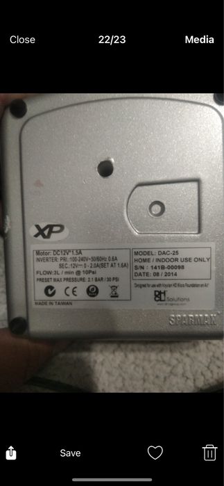 HD Micro Compressor XP-321 Kryolan Комересор profesional  make up