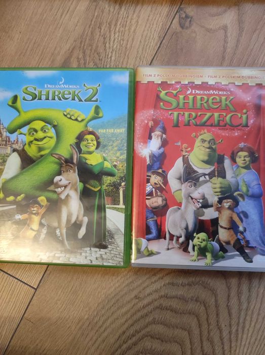 dvd Shrek Peppa bajki