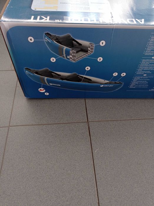 Caiaque / canoa inflável de dois lugares Sevylor