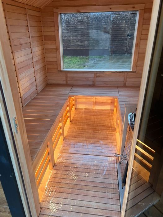 Sauna typu "Stodoła" ocieplona