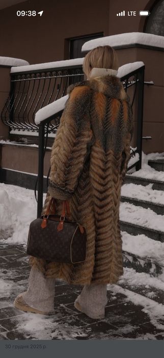 Неймовірна вінтажна шуба з лисиці