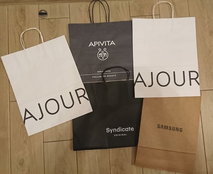 Пакеты подарочные