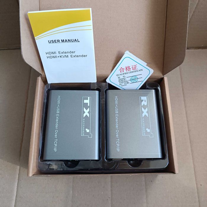 HDMI USB KVM Extender по TCP/IP — Подовжувач мережевий 1080p до 250м