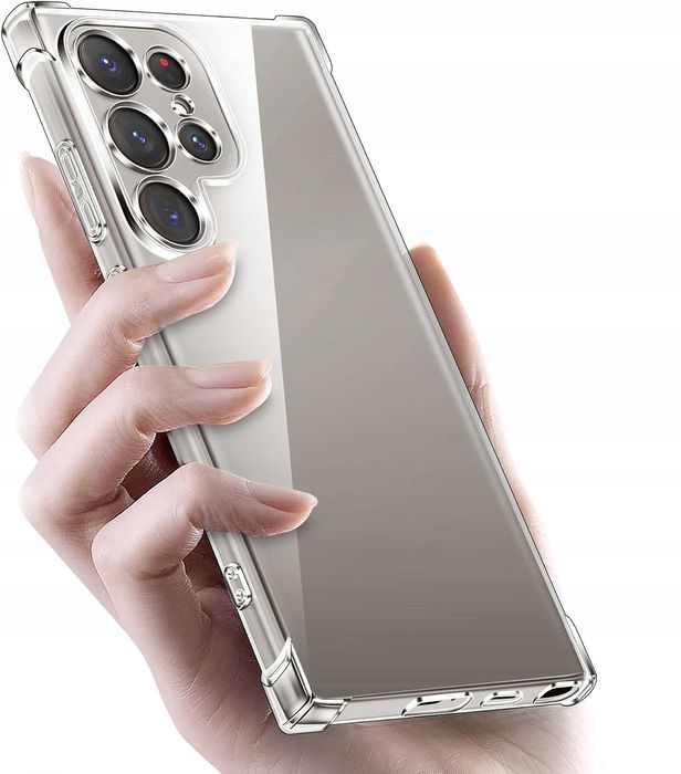 Etui Anti-Shock do Samsung Galaxy S24 Ultra + Szkło Hartowane